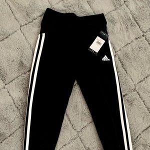 Adidas girl blue and white pants